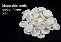 Steriler Gummiwegwerffinger bedeckt staubfreien antistatischen Fingerschutz