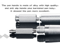 Kosmetischer Tätowierungs-Stift-handgemachte Aluminiumstickerei 14,2 cm-Länge