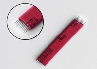 Wegwerf kein Krusten Microblading-Nadel-professionelles flaches rotes Schattierungs-Blatt