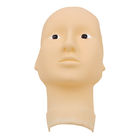 Augenbrauen-Stickerei-Silikon-Modell-Kopf-Maske der gefälschte Gummihaut-dauerhafte Make-uppraxis-Haut-260G