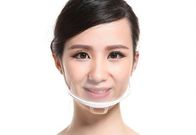 Transparente Augenbrauen-Tätowierungs-medizinische gesundheitliche Plastikmund-Abdeckungs-Maske wiederverwendbar