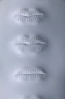 Haut gefälschte dauerhafte der Make-uppraxis-Gummihaut-weiße Lippen3d für Microblading
