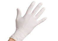 Flexible weiße Wegwerflatex-Handschuh-Tätowierungs-Zusätze für Tätowierungs-Operation