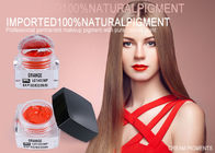 Üppiges Farbaugenbrauen-Tätowierungs-Pigment-orange dauerhafte Kosmetik pigmentiert Farben