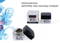 Grünes Brown-Creme-Pigment färbt Augenbrauen-Tätowierungs-Pigmentations-Tinten Lushcolor 5 ml