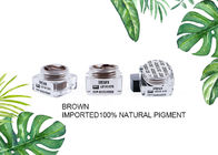 Augenbrauen-Tätowierungs-Pigment-natürliche Pasten-Tinte Microblading-Pigmente 30g Browm