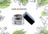 Dunkle ASCHE-Brown-Augenbrauen-Tätowierung pigmentiert Make-upcreme-Pigment Lushcolor dauerhaftes