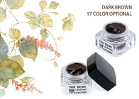 Organisches Farbaugenbrauen-Tätowierungs-Pigment-dunkelbraune Augenbraue Microblading-Tinten-Pigmente