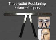 Hree - Punkt, der Balancen-Tasterzirkel-Augenbrauen-Balancen-Machthaber-Tätowierungs-Werkzeuge in Position bringt