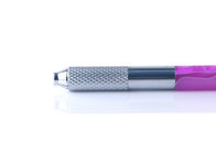 Purpurrote Microblading-Nadel-manueller Kristallstift mit Handpiece-Verschluss- Pin-Gerät