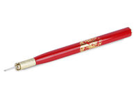 Rotes kosmetisches Tätowierungs-Stift-dauerhaftes Make-upübergroßer manueller Tätowierungs-Hauptstift