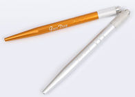 Gelbe Microbalding-Stift Permanet-Make-upwerkzeuge, Augenbrauen-Tätowierungs-Gerät