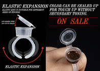 Transparenter ECO-Ring-Cup-Tätowierungs-Tinten-Cup mit Kappen-halb dauerhaftem Pigment-Cup