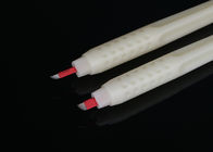 Weißes Dauerhaftes bilden Werkzeug Wegwerf- Plastik-Microblading-Augenbrauen-Stift