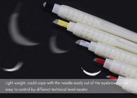 Weißes Dauerhaftes bilden Werkzeug Wegwerf- Plastik-Microblading-Augenbrauen-Stift