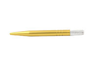 Gelbes dauerhaftes Make-up bearbeitet leichten Augenbrauen-Stift Microblading