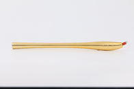 Goldene dauerhafte Make-upluxuswerkzeuge/manueller Tätowierungs-Stift #14 #17 #18U blattartig