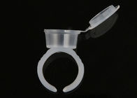 Transparente Tätowierungs-Zusätze/Eco-Ring-Cup mit Kappe für halb dauerhaftes Make-up
