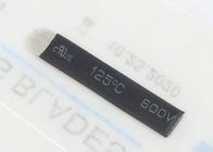 Des schwarzen Edelstahl-18U dauerhaftes Blatt Make-up Microblading-Nadel-0.2mm U