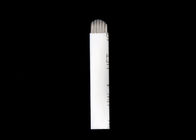 0.18mm weiße Nadel 18U Microbalding-Werkzeuge für Augenbrauen-dauerhaftes Make-upblatt