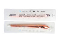 Rosen-Gold-Microblading-Augenbrauen-Tätowierungs-Stift mit Länge der Blatt-11.5cm