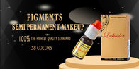 Tätowieren Sie halb dauerhaftes Make-up Microblading-Pigment für manuelle Werkzeuge