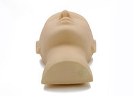 Geöffneter Gummimannequin-Kopf der Augen-3D für kosmetische Make-uppraxis