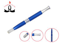 Blaues Edelstahl-dauerhaftes Make-upmanuelle Stift-Werkzeuge für Augenbrauen-Tätowierung