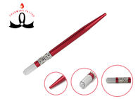 Rotes Minimetallbearbeitet dauerhaftes Augenbrauen-Make-up kosmetischen manuellen Stift