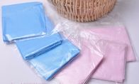 Rosa blaues Holzschutzöl-Wegwerfplastikschellfisch-Schutzblech für medizinische Geräte