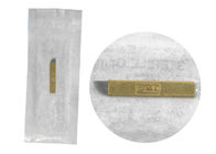 Halb dauerhaftes Make-upaugenbraue Microblading-Nadel-PCD gesticktes Kurven-Blatt