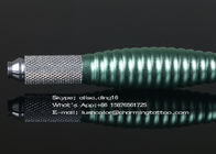 Grüne Microblading-Augenbrauen-dauerhaftes Make-up bearbeitet Lippentätowierungs-Stift