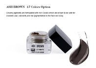 Ursprüngliche Augenbraue Microblading färbt dauerhafte kosmetische Sahnepigmente Tinte ASCHE-Browns