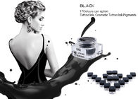 Schwarze Eyeliner Micropigmentations-Pasten-Tinte für Microblading manuelles Tätowieren