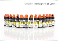 38 Pigmente Farbeanlage extrahierte Lushcolor halb für Microblading und Microshading