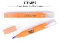 Orange Farbentferner-Augenbrauen-Tätowierungs-Zusatz-magischer Radiergummi für Haut-Markierungs-Stift