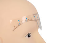 Tätowierungs-Zusätze, die transparenten Augenbrauen-Machthaber-Aufkleber für Augenbrauen-Form messen