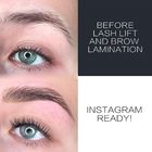 Deluxe Brauen-Laminierungs-Kit Permanent Makeup Instant Fuller-Peitsche