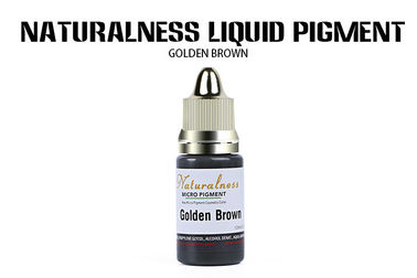 Goldenes organisches dauerhaftes Make-up Browns pigmentiert Natürlichkeits-flüssiges Tinten-Pigment