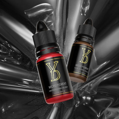 Yd Make-uppigment-Ziegelstein-rote flüssige Tätowierungs-Tinte 12ml reine Betriebsdauerhafte