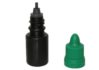 Dauerhaftes leeres kosmetisches schwarzes Tintenfass mit grünem Kappen-Behälter, CER